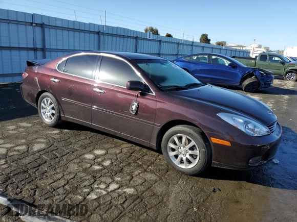 2004 Lexus ES 350 with VIN JTHBA30G945026429, listed as a Copart auction lot 44203505 with 143,927 mi miles and Salvage Title. Bid and sale history available at DreamBid. Image 4.