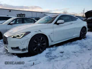 2017 Infiniti Q60 Premium with VIN JN1EV7EL6HM552726, listed as a Copart auction lot 41675785 with 80,738 mi miles and Salvage Title. Bid and sale history available at carsss.com. Image 1.