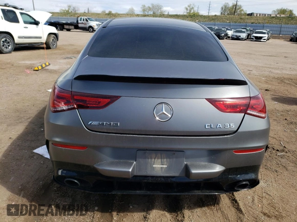 2020 Mercedes-Benz CLA with VIN W1K5J5BB9LN099140, listed as a Copart auction lot 51550614 with 58,048 mi miles. Bid and sale history available at carsss.com. Image 6.