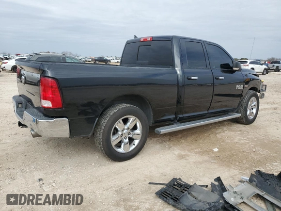 2015 Ram 1500 Lone Star with VIN 1C6RR6GT4FS615025, listed as a Copart auction lot 44972485 with 104,747 mi miles and Salvage Title. Bid and sale history available at carsss.com. Image 3.