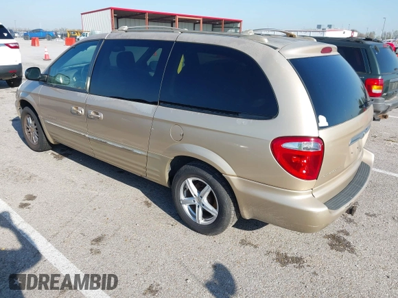 2001 Chrysler Town & Country Limited with VIN 2C8GP64L01R396390, listed as a IAAI auction lot 41978985 with 224,064 mi miles. Bid and sale history available at carsss.com. Image 3.