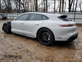 2024 Porsche Taycan GTS with VIN WP0CD2Y1XRSA84164, listed as a Copart auction lot 42511885 with 3,662 mi miles and Salvage title. Bid and sale history available at DreamBid. Image 2.