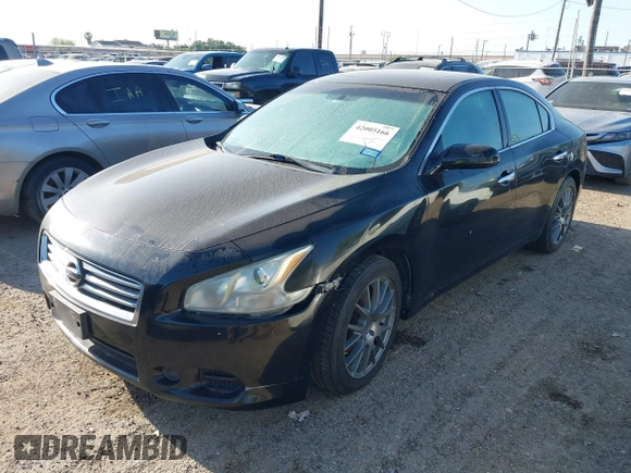 2014 Nissan Maxima S with VIN 1N4AA5AP4EC463104, listed as a IAAI auction lot 42005166 with Not Provided miles and . Bid and sale history available at DreamBid. Image 2.