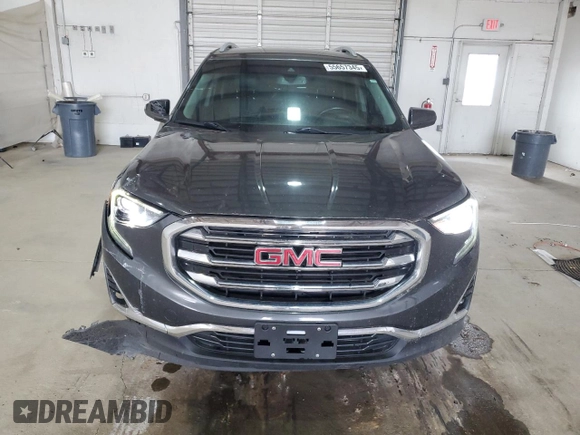 2020 GMC Terrain SLT with VIN 3GKALPEX3LL265453, listed as a Copart auction lot 55657345 with 160,223 mi miles and Salvage title. Bid and sale history available at DreamBid. Image 5.