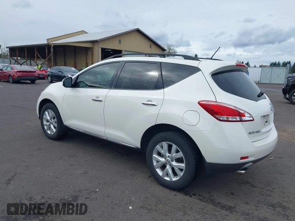 2014 Nissan Murano SL with VIN JN8AZ1MU5EW406054, listed as a IAAI auction lot 41894493 with 72,017 mi miles and . Bid and sale history available at carsss.com. Image 3.
