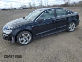 2018 Audi A3 Premium Plus with VIN WAUJ8GFF6J1048600, listed as a Copart auction lot 54358865 with 129,817 mi miles and Salvage title. Bid and sale history available at DreamBid. Image 1.