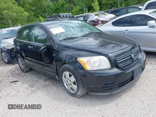 2008 Dodge Caliber SE with VIN 1B3HB28B58D753818, listed as a IAAI auction lot 39373913 with 172,972 mi miles. Bid and sale history available at carsss.com. Image 1.