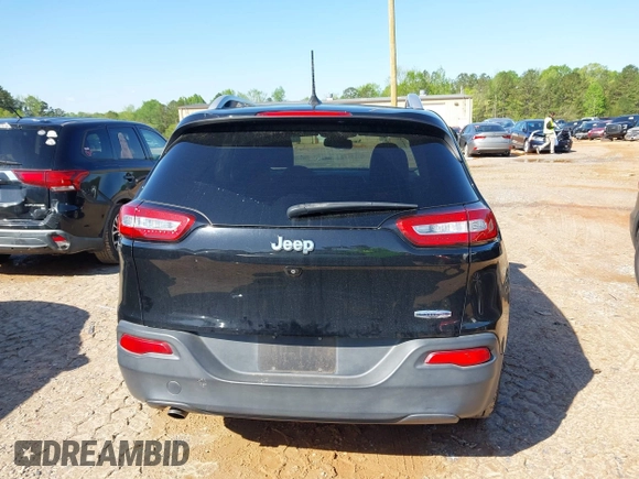 2018 Jeep Cherokee Latitude Plus with VIN 1C4PJLLB5JD584433, listed as a IAAI auction lot 41982764 with 95,730 mi miles. Bid and sale history available at carsss.com. Image 16.