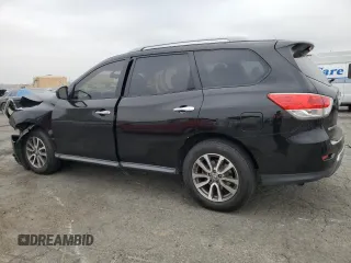 2013 Nissan Pathfinder SV with VIN 5N1AR2MN9DC669802, listed as a Copart auction lot 59578515 with 118,816 mi miles and Salvage title. Bid and sale history available at DreamBid. Image 2.