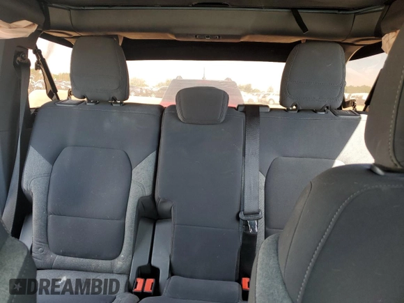 2021 Ford Bronco z VIN 1FMDE5BH4MLA84116, wystawiony jako Copart lot #57151535 z przebiegiem 22 300 mil mil oraz Szkoda całkowita • Salvage title. Historia ofert i sprzedaży dostępna na DreamBid. Obrazek 10.