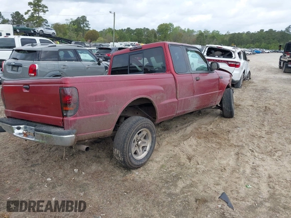 1999 Mazda B-Series 2WD Truck SE with VIN 4F4YR16V9XTM15254, listed as a IAAI auction lot 41935226 with 95,006 mi miles. Bid and sale history available at carsss.com. Image 4.
