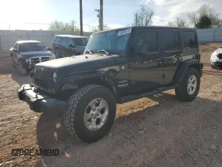 2013 Jeep Wrangler Unlimited Sport z VIN 1C4BJWDG0DL537990, wystawiony jako Copart lot #50594215 z przebiegiem 116 487 mil mil oraz Szkody całkowita. Historia ofert i sprzedaży dostępna na DreamBid. Obrazek 1.