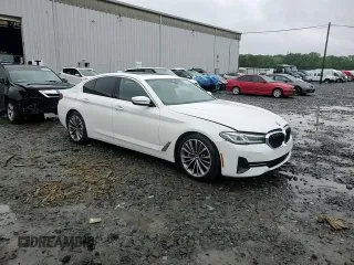 2021 BMW 5 Series 530i xDrive z VIN WBA13BJ03MCG98761, wystawiony jako Copart lot #56557135 z przebiegiem Nie podano mil oraz Szkoda całkowita • Salvage title. Historia ofert i sprzedaży dostępna na DreamBid. Obrazek 13.