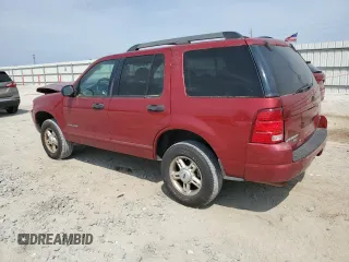 2005 Ford Explorer XLT with VIN 1FMZU63KX5UC02058, listed as a Copart auction lot 49928725 with Not provided miles and Salvage title. Bid and sale history available at DreamBid. Image 2.