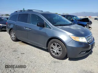 2011 Honda Odyssey EX-L with VIN 5FNRL5H65BB031687, listed as a Copart auction lot 55336975 with 175,648 mi miles and Clean Title. Bid and sale history available at carsss.com. Image 4.