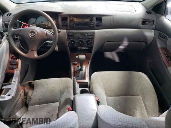2004 Toyota Corolla CE with VIN 2T1BR32E54C262391, listed as a Copart auction lot 51225865 with 217,999 mi miles and Salvage Title. Bid and sale history available at DreamBid. Image 8.