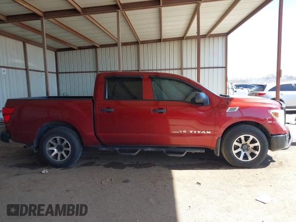 2018 Nissan Titan SV with VIN 1N6AA1EK1JN528262, listed as a IAAI auction lot 41665065 with 96,491 mi miles. Bid and sale history available at carsss.com. Image 13.