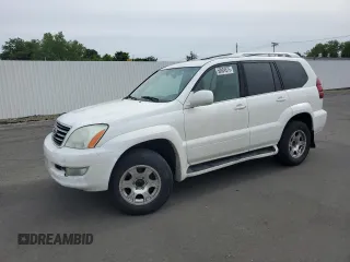 2004 Lexus GX 470 z VIN JTJBT20X140033357, wystawiony jako Copart lot #58804575 z przebiegiem 238 666 mil mil oraz Tytuł czysty. Historia ofert i sprzedaży dostępna na DreamBid. Obrazek 1.