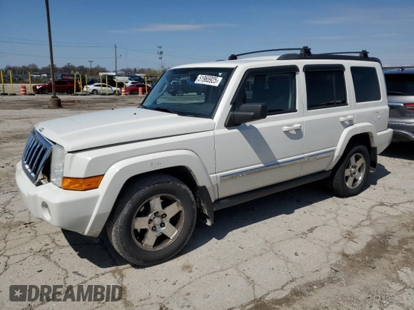 2010 Jeep Commander Sport with VIN 1J4RG4GKXAC121954, listed as a Copart auction lot 51965925 with 144,115 mi miles and Salvage title. Bid and sale history available at DreamBid. Image 1.