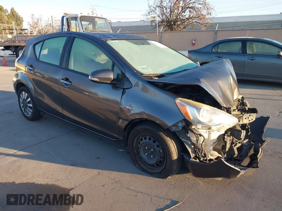 2015 Toyota Prius One with VIN JTDKDTB3XF1581029, listed as a IAAI auction lot 41335950 with 205,490 mi miles and . Bid and sale history available at carsss.com. Image 1.