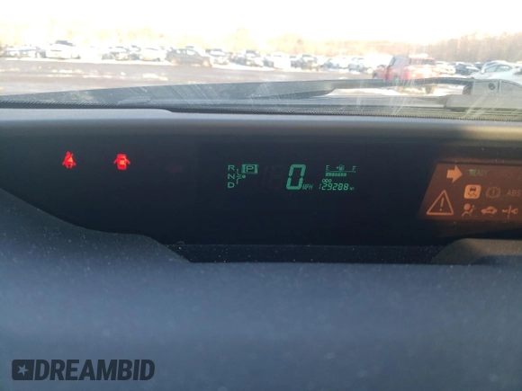 2007 Toyota Prius with VIN JTDKB20U773231097, listed as a Copart auction lot 43032615 with 129,288 mi miles and Salvage Title. Bid and sale history available at DreamBid. Image 9.