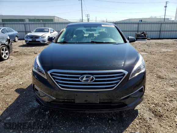 2015 Hyundai Sonata 2.4L SE with VIN 5NPE24AF3FH173548, listed as a Copart auction lot 52028505 with 124,212 mi miles and Salvage Title. Bid and sale history available at carsss.com. Image 5.