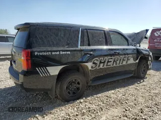 2020 Chevrolet Tahoe Commercial z VIN 1GNSKDEC1LR195465, wystawiony jako Copart lot #55155345 z przebiegiem 124 093 mil mil oraz Szkoda całkowita • Salvage title. Historia ofert i sprzedaży dostępna na DreamBid. Obrazek 3.