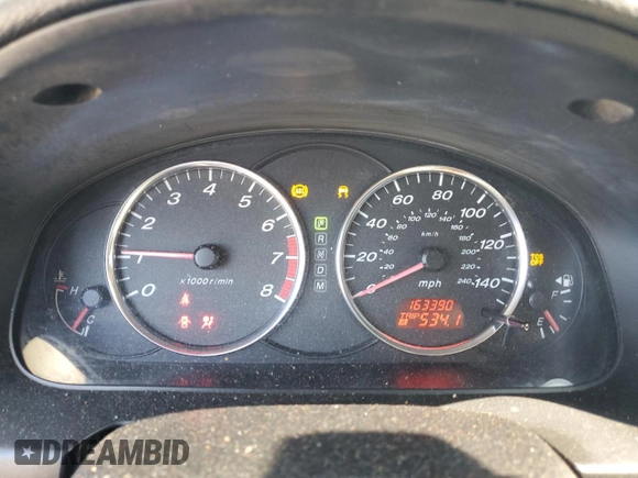 2007 Mazda 6 S Sport VE with VIN 1YVHP80D475M61404, listed as a Copart auction lot 54227555 with 163,390 mi miles and Salvage Title. Bid and sale history available at DreamBid. Image 9.