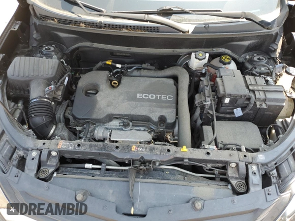 2021 Chevrolet Equinox LT with VIN 3GNAXUEV2ML306581, listed as a Copart auction lot 60613455 with 36,272 mi miles and Salvage title. Bid and sale history available at DreamBid. Image 12.
