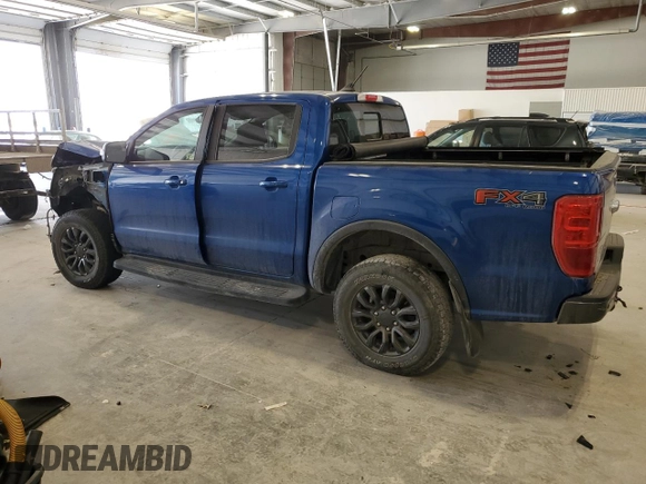 2019 Ford Ranger XL with VIN 1FTER4FH5KLA01047, listed as a Copart auction lot 54661465 with 47,646 mi miles and Salvage title. Bid and sale history available at DreamBid. Image 2.