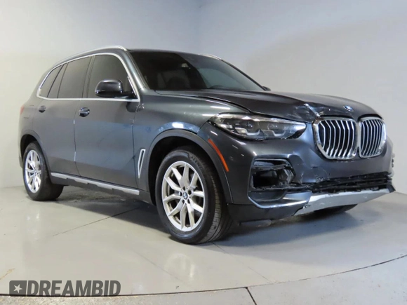 2022 BMW X5 sDrive40i with VIN 5UXCR4C00N9L79444, listed as a Copart auction lot 43563295 with 66,896 mi miles and Clean Title. Bid and sale history available at carsss.com. Image 1.