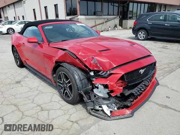 2019 Ford Mustang GT Premium with VIN 1FATP8FF7K5171956, listed as a Copart auction lot 53795495 with 45,822 mi miles and Salvage Title. Bid and sale history available at DreamBid. Image 13.