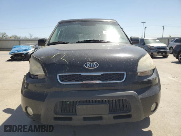 2011 Kia Soul + with VIN KNDJT2A22B7216109, listed as a Copart auction lot 48726895 with 277,440 mi miles and Salvage Title. Bid and sale history available at DreamBid. Image 5.