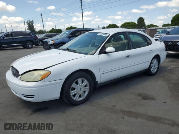 2006 Ford Taurus SEL z VIN 1FAFP56U46A209165, wystawiony jako Copart lot #56004955 z przebiegiem 52 057 mil mil oraz Czysty tytuł • Clean title. Historia ofert i sprzedaży dostępna na DreamBid. Obrazek 1.