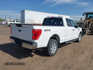 2021 Ford F-150 XL with VIN 1FTFX1E84MKE55115, listed as a IAAI auction lot 42081695 with 115,219 mi miles and . Bid and sale history available at DreamBid. Image 4.