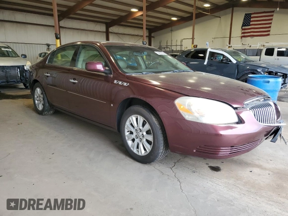 2007 Buick Lucerne CXL with VIN 1G4HD57267U209902, listed as a Copart auction lot 54853735 with 103,356 mi miles and Salvage Title. Bid and sale history available at DreamBid. Image 4.