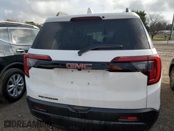 2022 GMC Acadia SLT with VIN 1GKKNML47NZ111264, listed as a Copart auction lot 83204674 with 25,916 mi miles and Salvage Title. Bid and sale history available at carsss.com. Image 6.