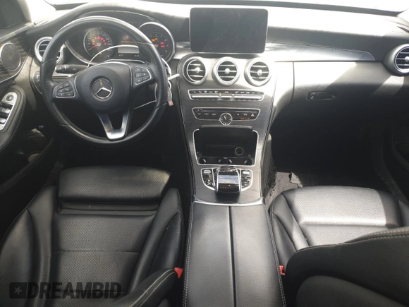 2016 Mercedes-Benz C 300 with VIN 55SWF4JB8GU124656, listed as a Copart auction lot 49355515 with 71,024 mi miles and Salvage Title. Bid and sale history available at carsss.com. Image 8.
