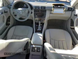 2005 Mercedes-Benz C 320 with VIN WDBRF64J45F598415, listed as a Copart auction lot 79745294 with 45,177 mi miles and Salvage Title. Bid and sale history available at DreamBid. Image 8.