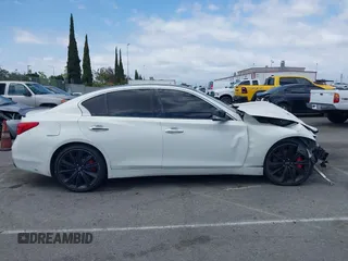 2014 Infiniti Q50 Sport with VIN JN1BV7AP5EM677112, listed as a IAAI auction lot 42108372 with 151,525 mi miles and . Bid and sale history available at DreamBid. Image 12.