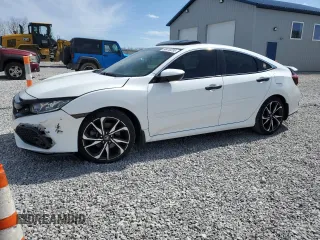 2017 Honda Civic Sedan Si with VIN 2HGFC1E59HH705500, listed as a Copart auction lot 50410235 with 50,703 mi miles and Salvage Title. Bid and sale history available at carsss.com. Image 1.