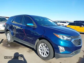 2020 Chevrolet Equinox LT z VIN 3GNAXKEV9LL180478, wystawiony jako IAAI lot #41074368 z przebiegiem 80 912 mil mil oraz . Historia ofert i sprzedaży dostępna na DreamBid. Obrazek 1.