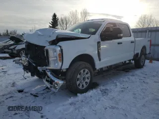 2024 Ford F-250 XL z VIN 1FT7W2BN2RED44351, wystawiony jako Copart lot #88807765 z przebiegiem 22 388 mil mil oraz Szkoda całkowita • Salvage title. Historia ofert i sprzedaży dostępna na DreamBid. Obrazek 1.