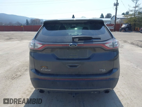 2018 Ford Edge SEL with VIN 2FMPK4J88JBB90758, listed as a IAAI auction lot 41803287 with 122,881 mi miles. Bid and sale history available at carsss.com. Image 16.