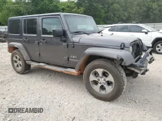 2016 Jeep Wrangler Unlimited Sahara with VIN 1C4BJWEGXGL264740, listed as a Copart auction lot 57225115 with 183,647 mi miles and Salvage title. Bid and sale history available at DreamBid. Image 4.