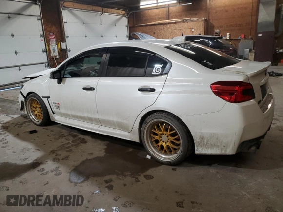 2017 Subaru WRX Limited with VIN JF1VA1N65H8814136, listed as a Copart auction lot 43193275 with 124,721 mi miles and Salvage Title. Bid and sale history available at carsss.com. Image 2.