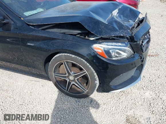 2016 Mercedes-Benz C 450 AMG with VIN 55SWF6EB7GU132155, listed as a IAAI auction lot 41810134 with 108,797 mi miles and . Bid and sale history available at carsss.com. Image 19.