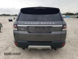 2016 Land Rover Range Rover Sport V6 HSE with VIN SALWR2PF9GA115456, listed as a Copart auction lot 50911715 with 106,207 mi miles and Clean Title. Bid and sale history available at carsss.com. Image 6.