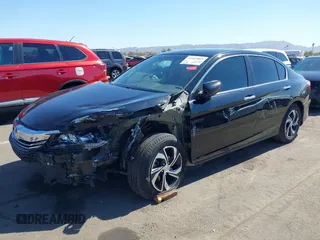 2017 Honda Accord Sedan LX with VIN 1HGCR2F32HA084166, listed as a IAAI auction lot 41669805 with 97,630 mi miles. Bid and sale history available at carsss.com. Image 6.