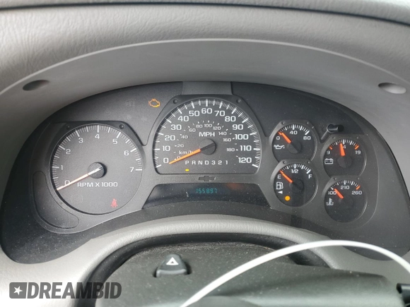 2005 Chevrolet TrailBlazer LT with VIN 1GNDT13S052254452, listed as a Copart auction lot 54919305 with 155,897 mi miles and Clean Title. Bid and sale history available at DreamBid. Image 9.